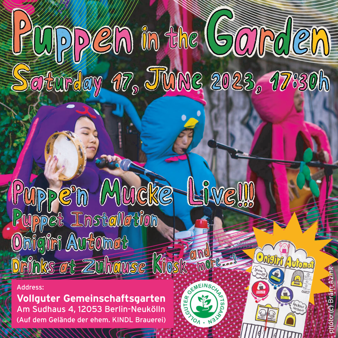 Puppe'n Mucke flyer 17th June 2023